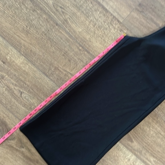 Wilfred Womens Black Cropped Wide Leg Dressy Jumpsuit Square Neck Tie Back Sz S - Picture 10 of 13